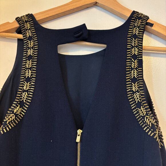 Lilly Pulitzer Navy Shift Dress - Picture 4 of 4